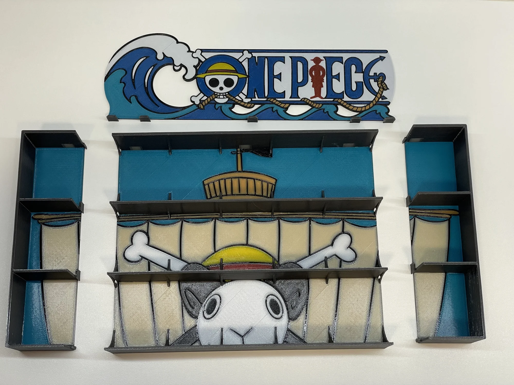 Поличка-підставка для колекції фігурок Kinder Joy One Piece, фото 3